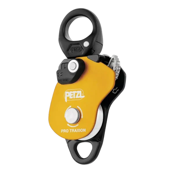 Petzl, Pro Traxion, High Efficiency Progress Capture Pulley with Swivel