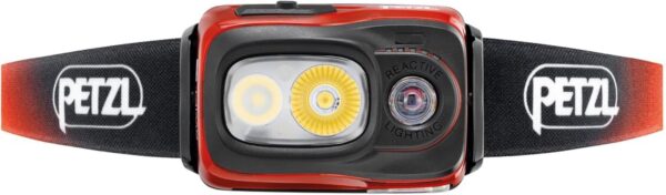 PETZL Swift RL Headlamp Orange, 1100 lumens with Reactive Lighting - Image 4