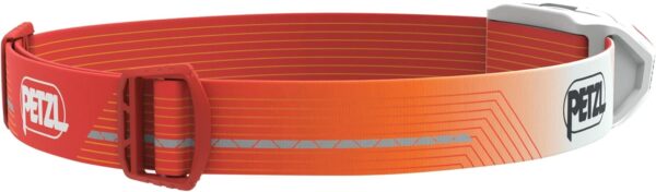 PETZL ACTIK CORE Headlamp - Powerful, Rechargeable 600 Lumen Light with Red Lighting for Hiking, Climbing, and Camping - Red - Image 2