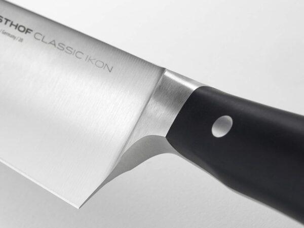 WÜSTHOF Classic IKON 6" Chef's Knife, Black - Image 3